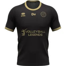 Errea, Herren, Sportshirt, VB Legends (S), Gold, Schwarz, S