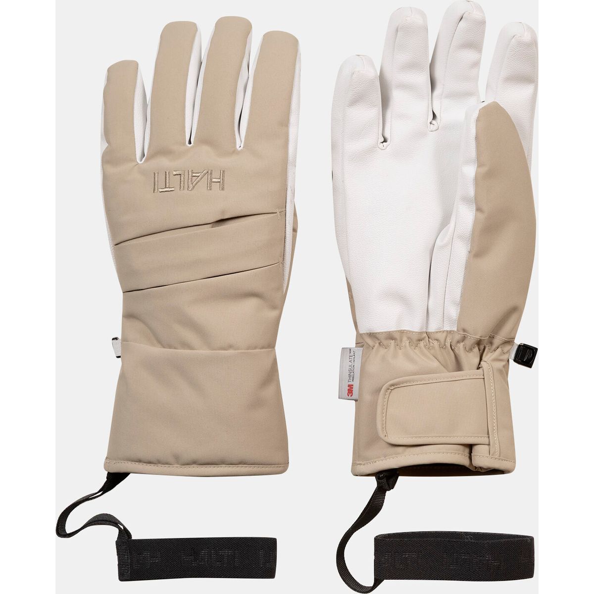 Halti Vuotos Ski Gloves lemon pepper beige (G05) 6 084-0753-G05-6