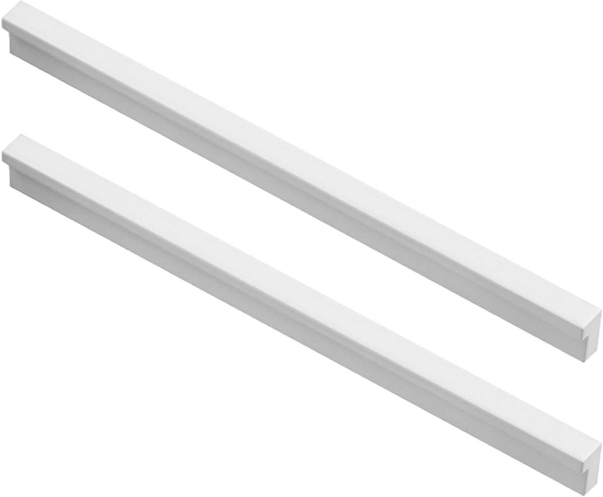 Aluminium Kastgrepen Wit - 50mm Meubelgrepen en Deurgrepen