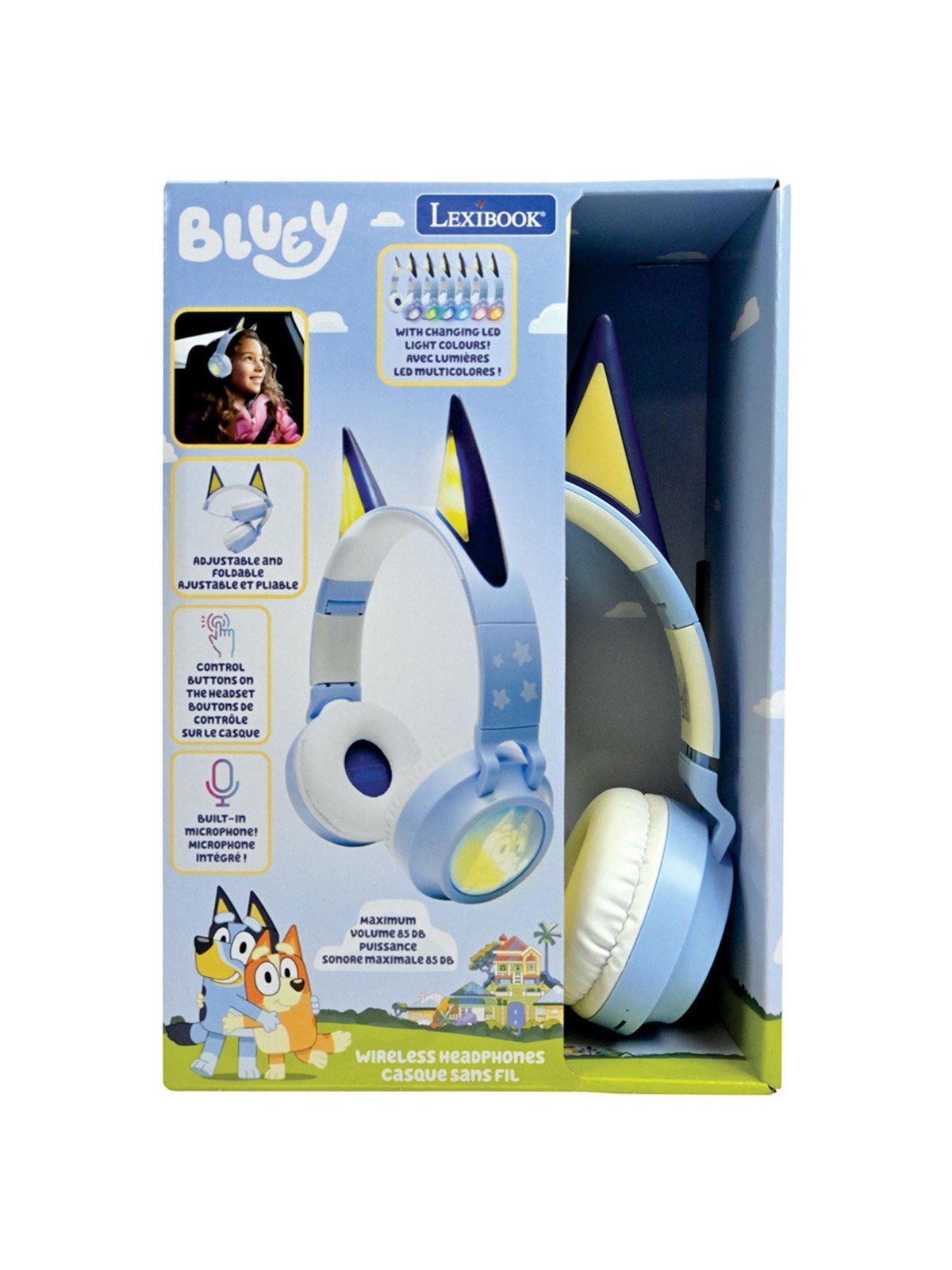 Bluey Earbuds & Headphones with Lights