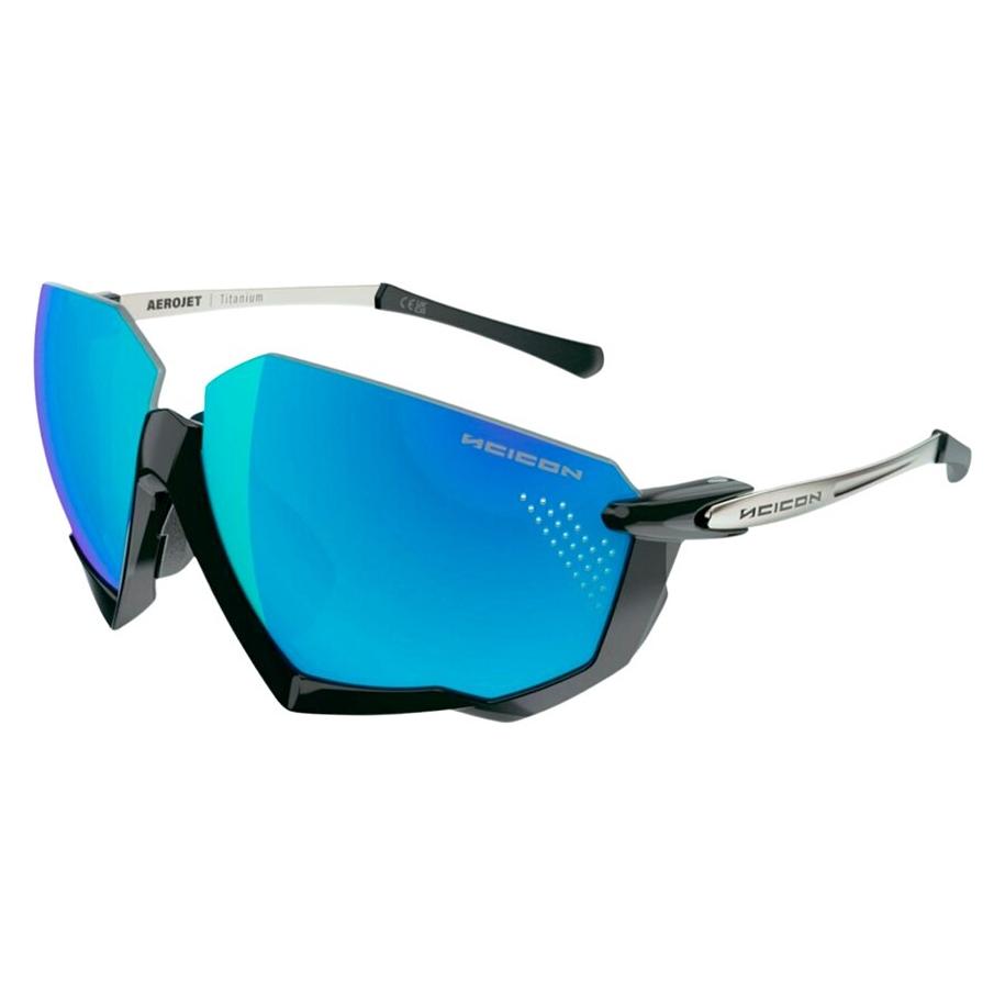 Scicon Aerojet Titanium cykelbriller Metal Black Multimirror Blue (anthracite matt metal-black, Blau) (EY400320)