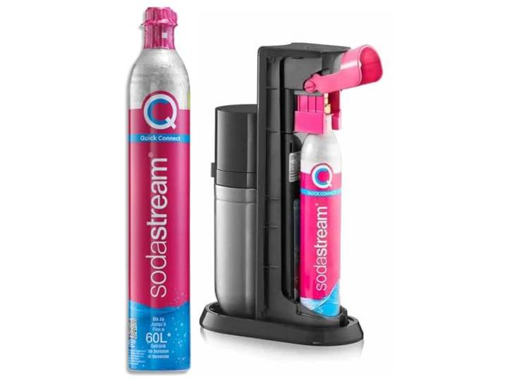 Cylindre De Recharge De Gaz Co2 60l Quick Connect Pour Machine À Gazéifier - CYLINDRE QUICK CONNECT