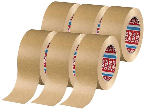 Tesa tesapack 4713 04713-00000-00 Packband tesapack 4713 Braun (L x B) 50m x 50mm 6St.