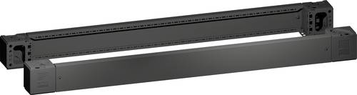 Rittal VX Sockel-Eckstück mit Sockel-Blende, vorne und hinten, H: 100 mm, für B: 1200 mm, Stahlblech 8660007 Inhalt: 1 Set