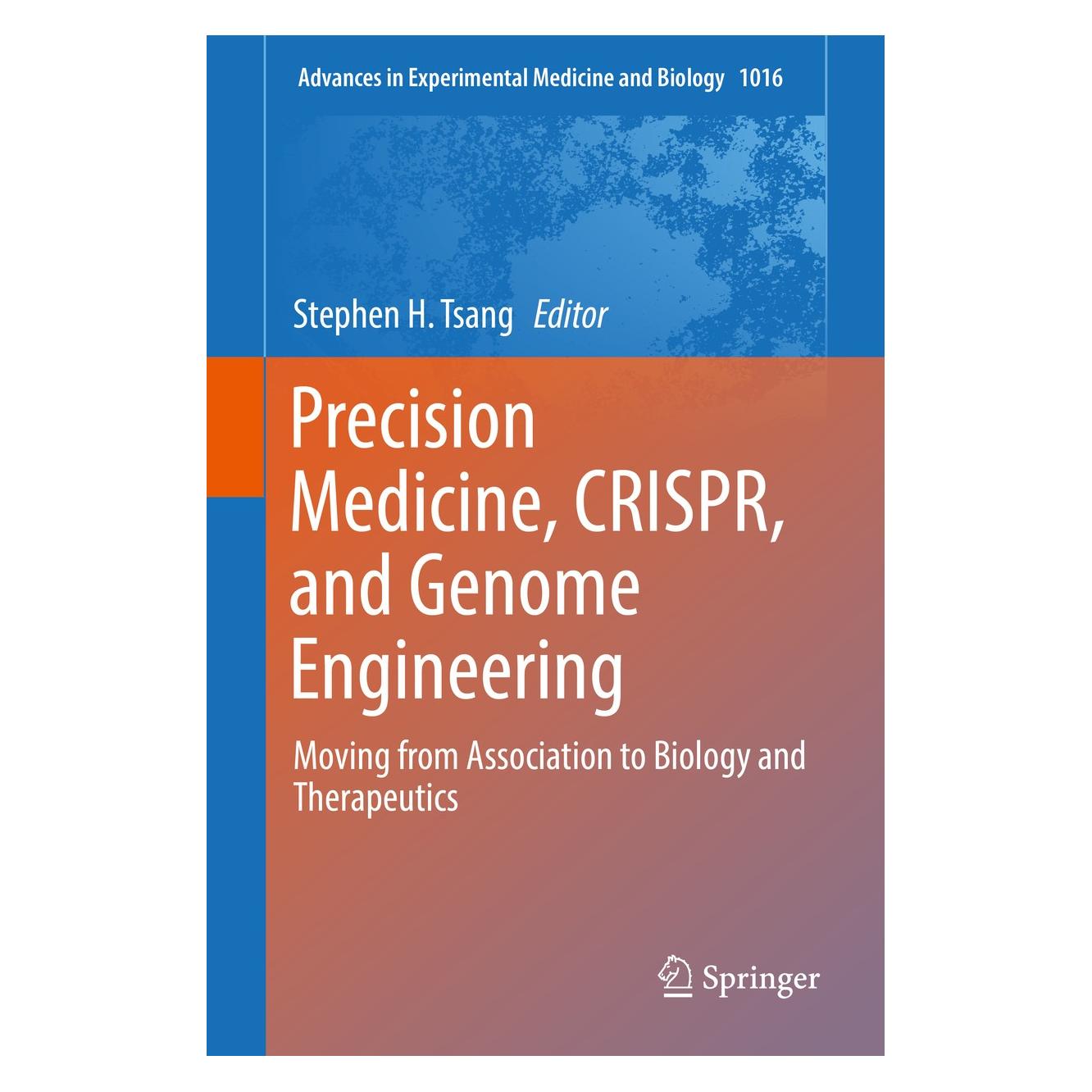 Springer Precision Medicine, CRISPR, and Genome (Englisch, Hardcover, Stephen H. Tsang) (9783319639031)