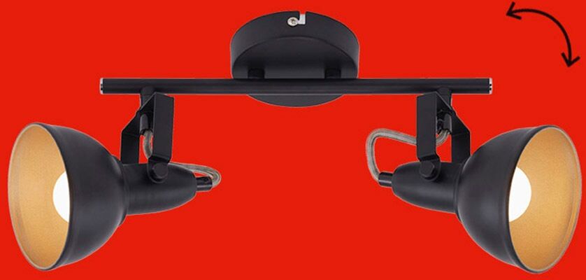 BRILONER LEUCHTEN LED Deckenspot "Soft", schwarz (weiß, neutral), Leuchten, LED Deckenspot