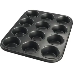 DR. OETKER Tradition Muffinform antihaftbeschichtet, 12-er, Länge: 385 mm