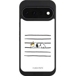 Nivocase Handyhülle für Google Pixel 11 Hülle NIVOpure Case Schwarz Hund Peanuts Snoopy (Google Pixel 11), Smartphone Hülle, Schwarz
