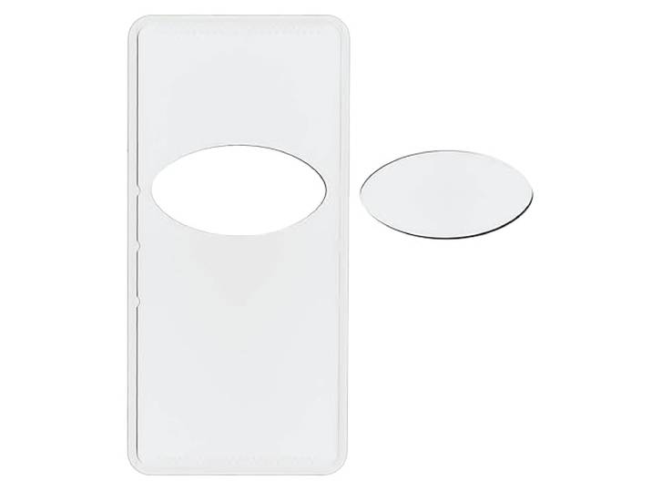 Sizzix Dimensional Diffuser van Stacey Park - Ovale plaat en inzetstuk