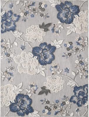 Domani Napa Floral Chic Indoor / Outdoor Area Rug