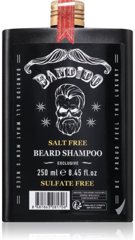 BANDIDO Beard Shampoo Shampoo for beard 250 ml