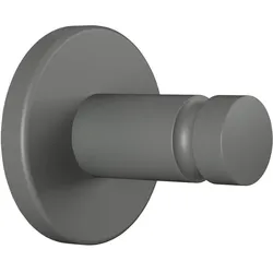 tesa, Handtuchhalter + Handtuchhaken, MOON GREY Handtuchhaken inkl. Klebelösung ohne Bohren