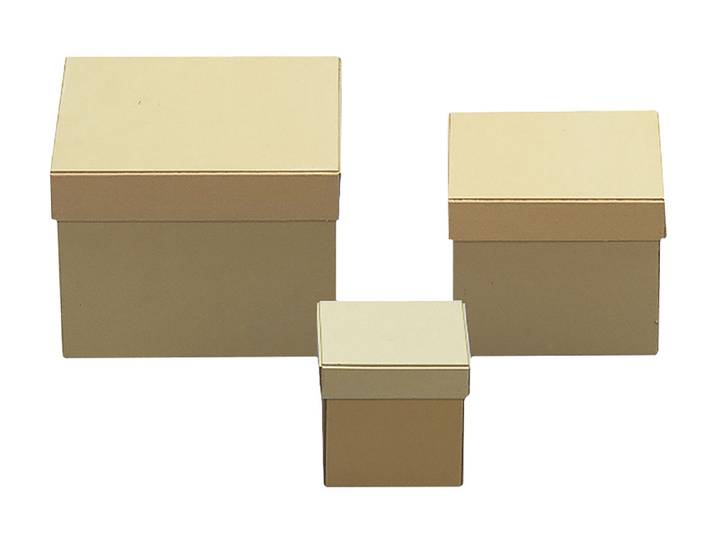 Rayher Pappmaché-Schachtel FSC 12.5 × 12.5 × 8 cm