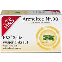 H&S Spitzwegerichkraut Filterbeutel 20X1.5 g