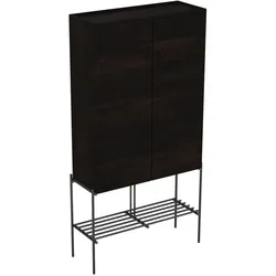 VitrA Equal Hochschrank 2 Türen mit Fußgestell mit Ablagegitter Ulme,81097 81097