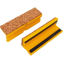 BERN 9 900 S4100 - Schonbacken für Schraubstöcke, Kork/Kunststoff, 100 mm, 1 Paar