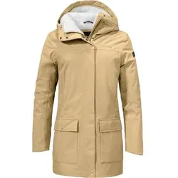 SCHÖFFEL Damen Winterjacke "Ins. Parka Rotterdam L", Größe 44 in Braun Braun