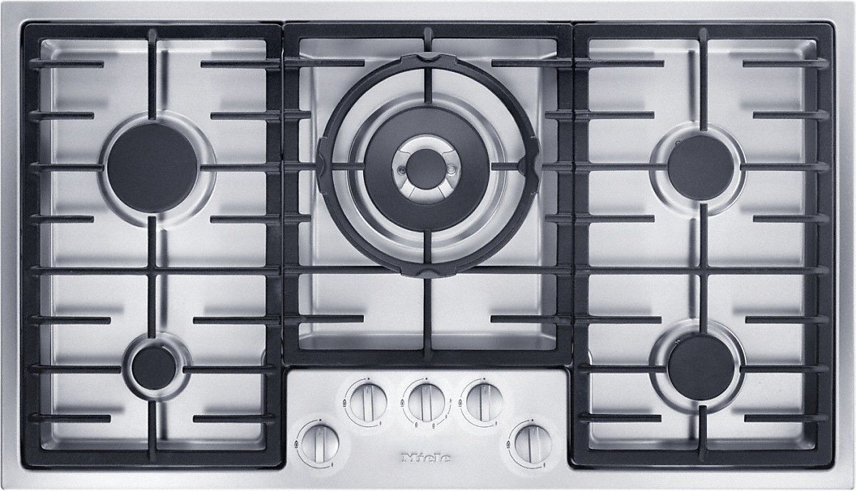 Miele KM2354 autarkes 88 cm Gaskochfeld Kochfeld/Herdplatte 5 Zone(n) 09265890