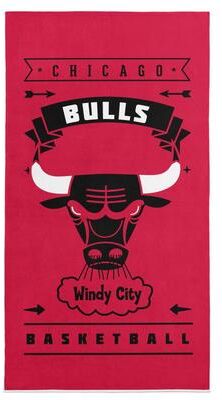 "NBA Hardwood Classics Bulls Printed Beach Towel - 30""x60"""
