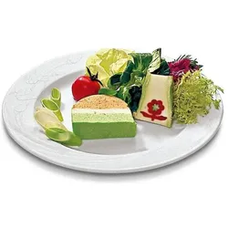 Städter Pasteten-/Terrinenform, Backform, Silber