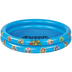 Happy People 2-Ring-Pool Super Mario Planschbecken 122x23cm