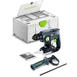 Festool Akku-Kombihammer KHC-S 18-Basic-Set 18 Volt SDS-Plus Bohrerset Systainer