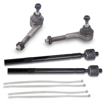 Bestprice 2x Spurstange + 2x Spurstangenkopf vorne [Hersteller-Nr. 40438259] für Peugeot