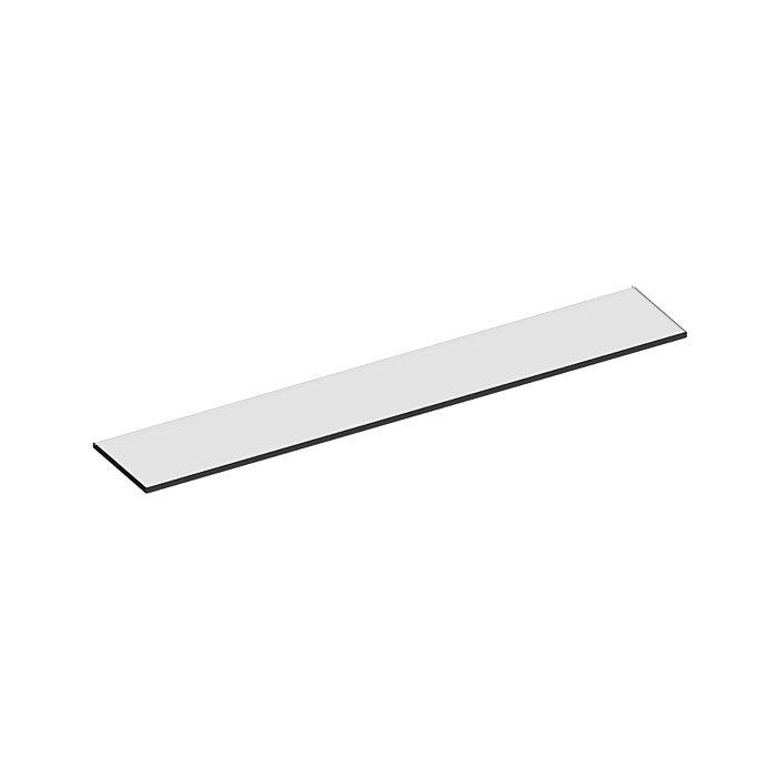 Keuco Edition 11 Glasablage 11110135700 Schwarzchrom gebürstet, 700x120x8mm, ESG
