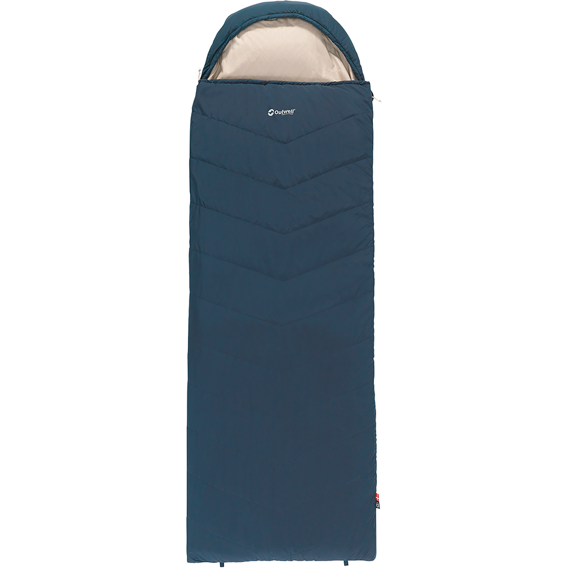 Outwell Caldera Prime Schlafsack Kunstfaserschlafsäcke blau Größe max. 190cm Camping