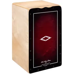 Meinl Percussion AETLRF - Artisan Edition Cajon, Tango Line, Red Fa de - Cajon