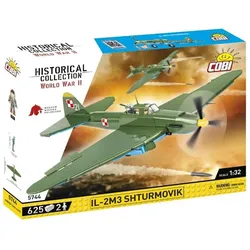Cobi 5744 - 625 PCS 'HC WWII /5744/ ILYUSHIN II 02 SHTURMOVIK MWP