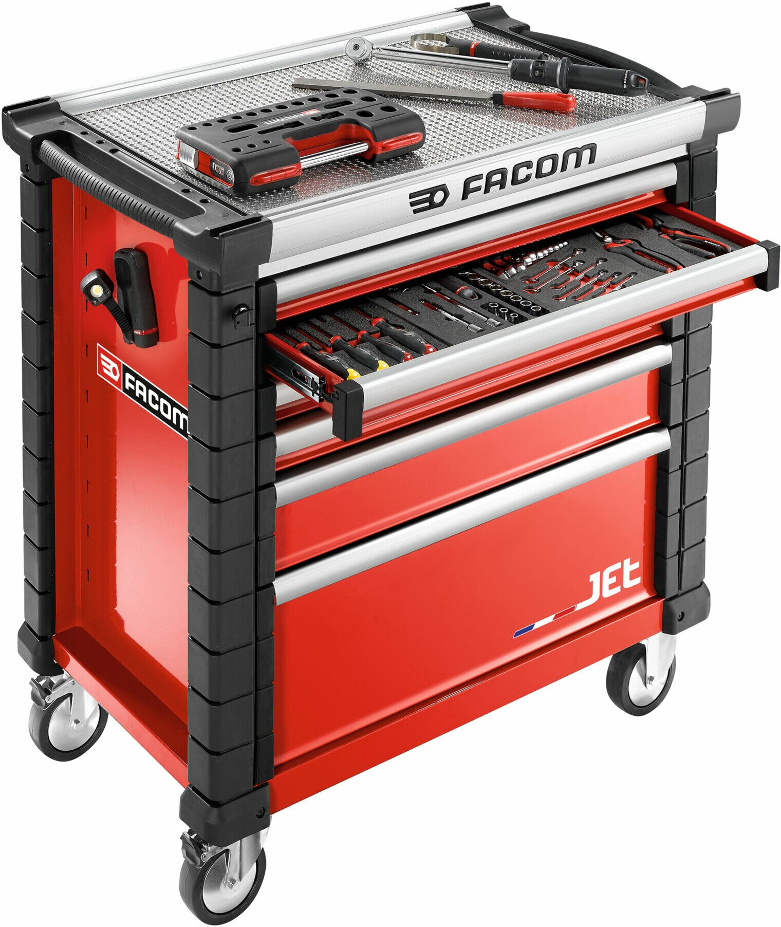 Facom Werkstattwagen 6 Schubfächer 4 Module JET.6M4A)