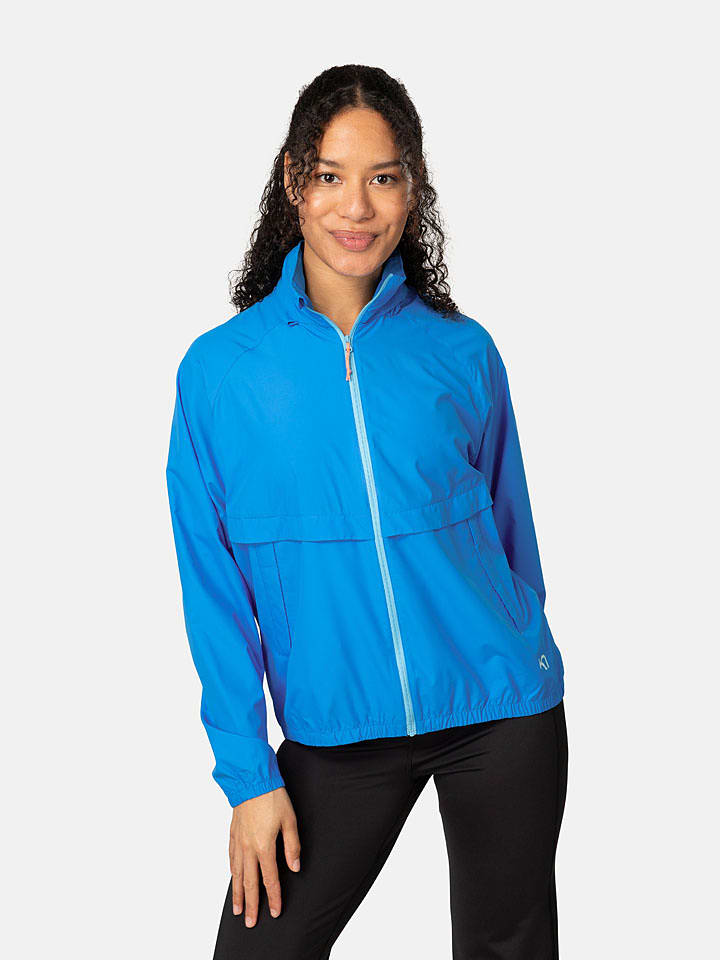 KARI TRAA Windbreaker "Nia" in Blau - L