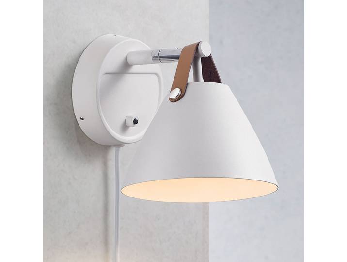 Strap 15 Wandleuchte White - DFTP DFTP by Nordlux - Wohnzimmer - Modern - Metall - Einflammig