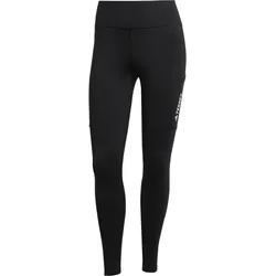 adidas TERREX MULTI Tights Damen | Gr. 44 | schwarz - schwarz