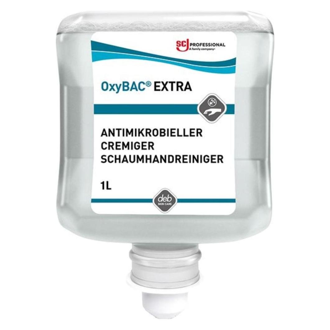 NoName OxyBac Extra FOAM Wash Schaumhandreiniger 1 l Kartusche Antimikrobielle Handrei (Flüssigseife, Handseife Nachfüllpackung, 1000 ml) (5010424045094)