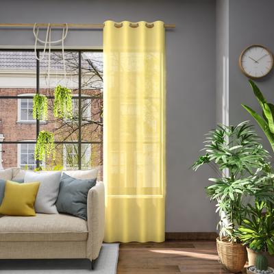 Vorhang NEUTEX FOR YOU "Libre" Gr. 1, gelb, B:142cm H:245cm, Jacquard, Polyester, Gardinen