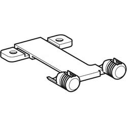Geberit Ersatzteile Frontstabilisator für Schublade, 244438001 244438001