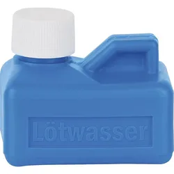 Lötwasserflasche Material PE-HD Inhalt: 150ml Farbe: Blau