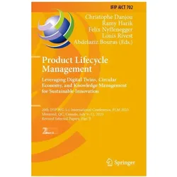 Product Lifecycle Management. Leveragin, Fachbücher von Abdelaziz Bouras, Felix Nyffenegger, Louis Rivest, Christophe Danjou, Ramy Harik