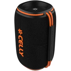 Celly Drahtloser Lautsprecher 10W (7 h), Bluetooth Lautsprecher, Schwarz
