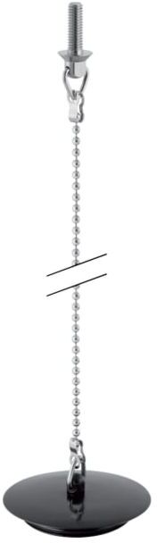 Geberit Stopfen mit Kette 294938001 für Spültischablauf 1 1/2"