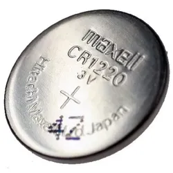 Maxell CR1220 Knopfzelle, wie DL1220, ECR1220, 3V, 38 mAh
