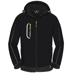 BIG Arbeitsschutz,  Softshelljacke MONTANA schwarz,Gr.XS (XS)
