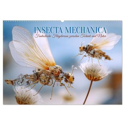 Insecta Mechanica. Fantastische Flügelwesen zwischen Technik und Natur (Wandkalender 2027 DIN A2 quer), CALVENDO Monatskalender