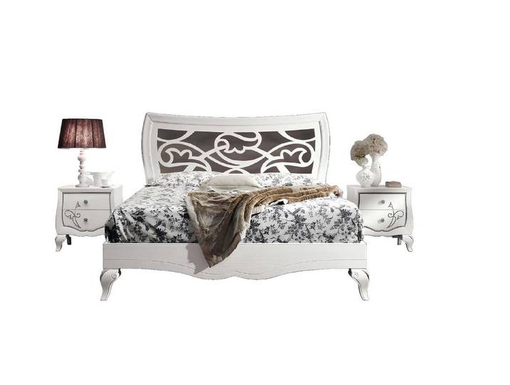 Xlmoebel Schlafzimmer-Set Moderne Bett-Nachttisch Kombination in hochwertiger Verarbeitung, (Set 3tlg.Schlafzimmer (Bett + 2x Nachttisch), Hergestellt in Europa