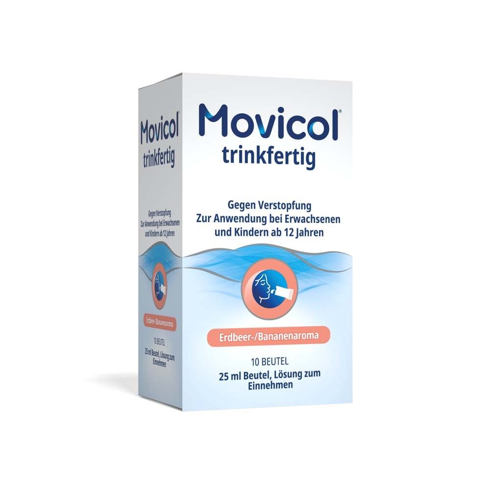 Movicol trinkfertig 25 ml Beutel Lsg.z.Einnehmen 10 St Lösung zum Einnehmen