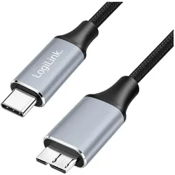 LogiLink Prüfen (1 m, USB 3.2 Gen 1), USB Kabel