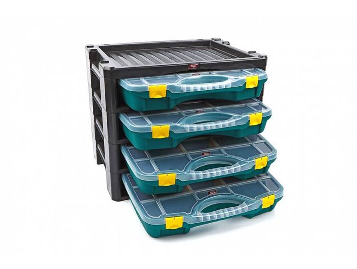 Tayg Assortimentsdoos / Multibox 2 Groen