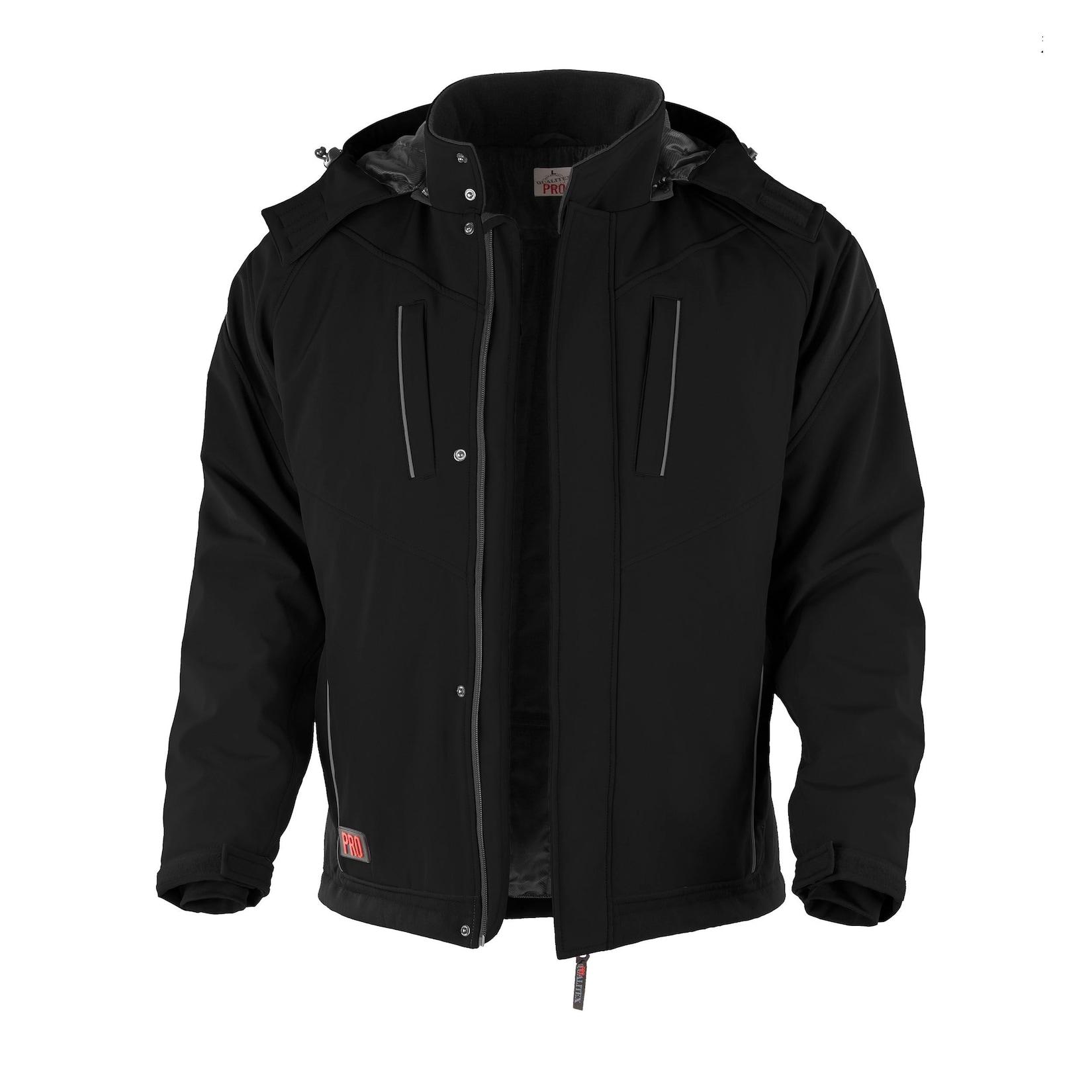 QUALITEX HIGH QUALITY WORKWEAR Softshelljacke PRO Winter schwarz Damen: 36 Herren: S